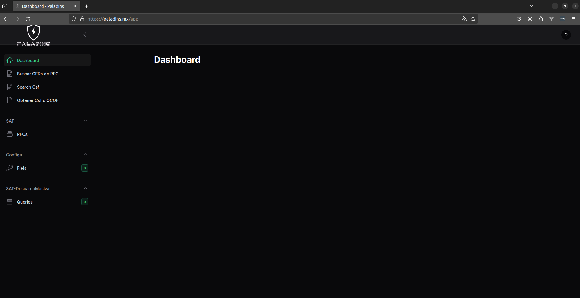 dashboard