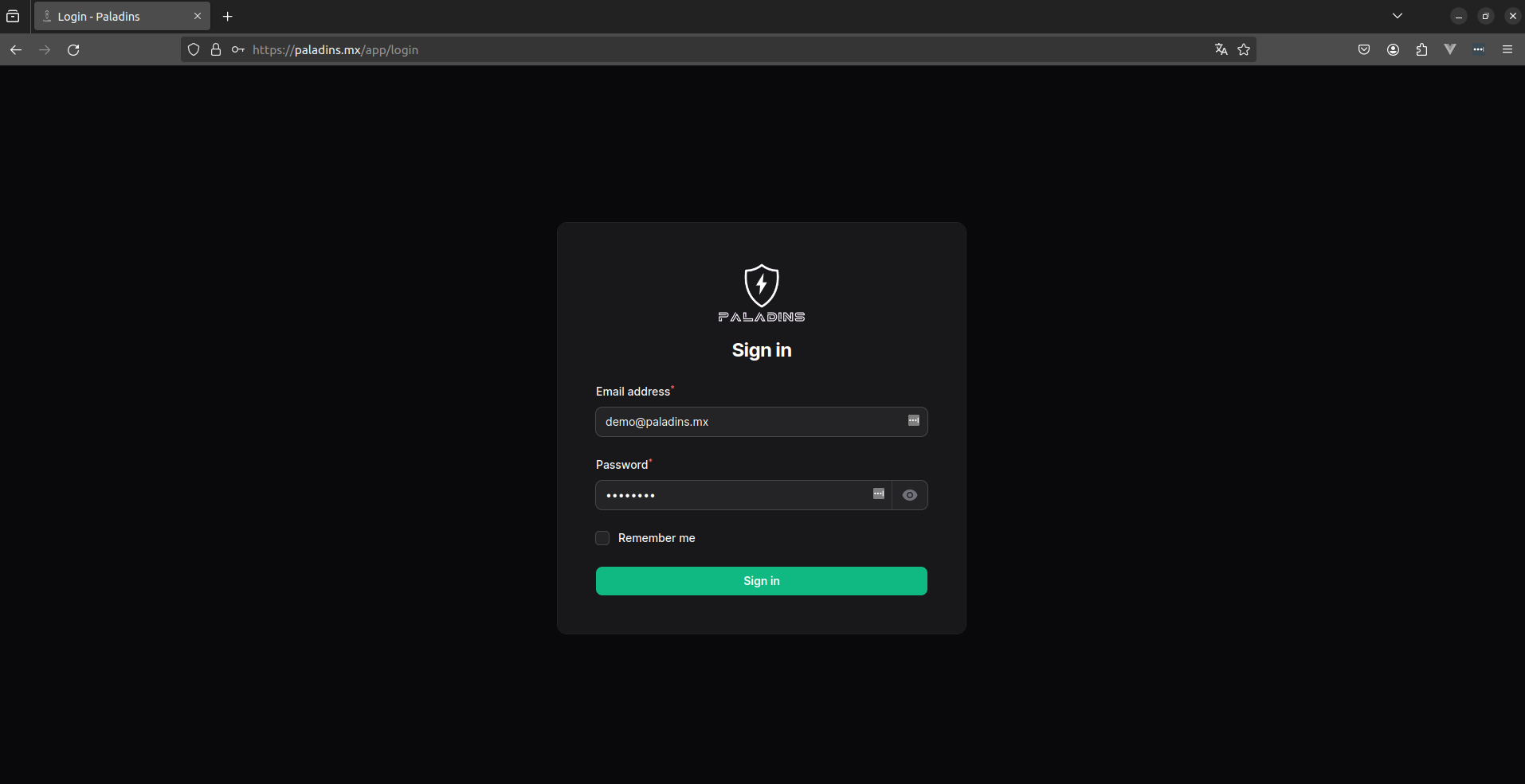 Login